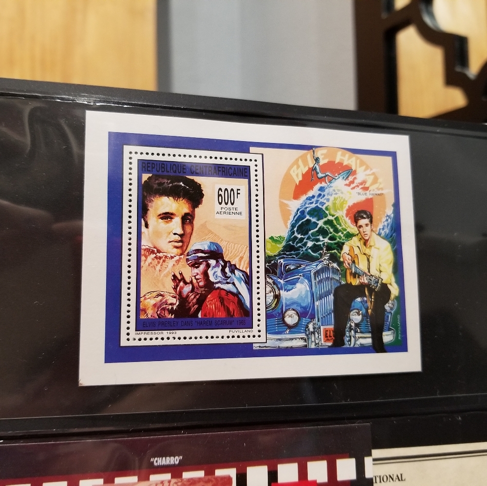 Set of 7 Elvis Stamps - Picture 6 of 8